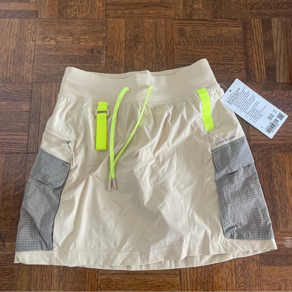 Lululemon cargo hiking skirt